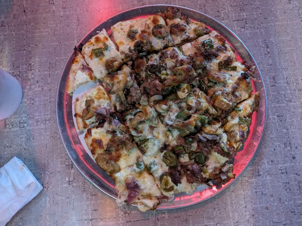 Philly Cheesesteak Pizza